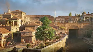 Walking in Assasin's Creed: Origins - Ancient Egypt City of Alexandria