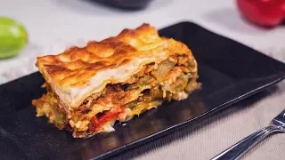 Reteta - Lasagna cu legume (lacto-vegetariana)| Bucataras TV