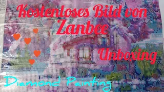 Diamond Painting | ◇ 💎 Unboxing!! Kostenloses Bild von Zanbee!!! 😍😲