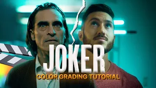 JOKER COLOR GRADE in Final Cut Pro | Step-by-Step Workflow