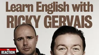 American Reacts to Learn English with Ricky Gervais | Pilot