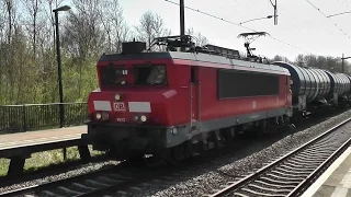 1612, DB BR 1600 heen 14:37 en 16:09 retour met ketelwagentrein, Dordercht-Zuid, 15-4-'15