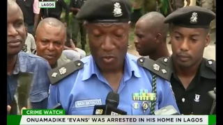 Police parade Nigeria's most wanted Kidnapping suspect "Evans"