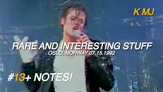 Rare and Interesting Stuff in Michael Jackson’s Performances | Oslo, 1992 (Billie Jean)