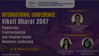 IMDR | International Conference - 2024 | Ms. Garima Garg