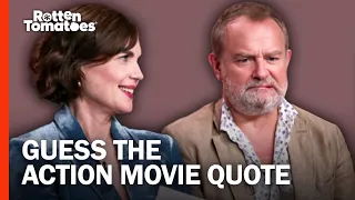 Downton Abbey's Elizabeth McGovern & Hugh Bonneville Play 'Guess the Action Movie Quote'