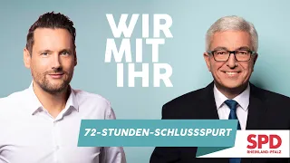 72-Stunden-Schlussspurt