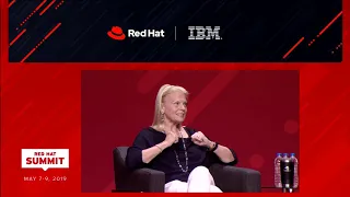 Tuesday afternoon general session - Jim Whitehurst-Ginni Rometty Q&A - May 7 - Red Hat Summit 2019