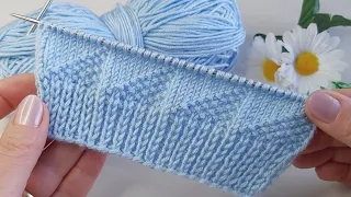 Tasarım ✅İki şiş  kolay örgü model anlatımı ✅crochet knitting