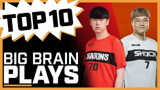 Top 10 Big Brain Plays in OWL History 🤯