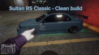 GTA 5 Sultan RS Classic clean build- GTA V Onlind