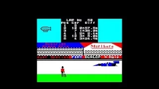 Formula 1 Manager (1985) Amstrad CPC Gameplay