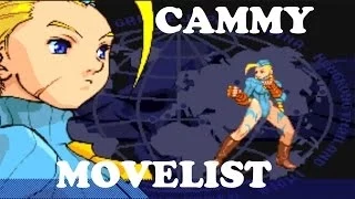 Street Fighter Alpha 3 - Cammy Move List