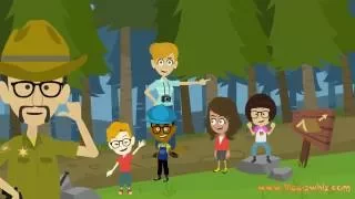 LilQuizWhiz-  Walk in the Jungle -1- Learning video for kids - Fun quiz for kids