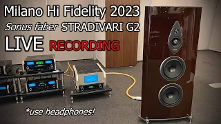 NEW Sonus faber STRADIVARI G2! | Milano Hi Fidelity Oct. 2023 [4K]