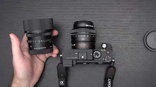 Sony 40mm f2.5 G Compact Prime Lens Review