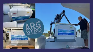 ARG Gyro Stabiliser Installation - Maritimo 60