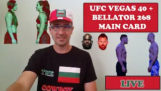 UFC VEGAS 40: LADD VS DUMONT + BELLATOR 268: NEMKOV VS ANGLICKAS - LIVE FIGHT REACTIONS