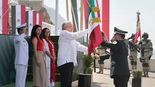 Día de la Bandera, desde Mazatlán, Sinaloa