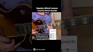 Spanky Alford Lesson [Contrary Motion Chordal Moves] #guitar #music