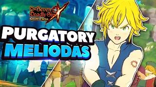 USING PURGATORY MELIODAS IN PVP! | Seven Deadly Sins: Grand Cross