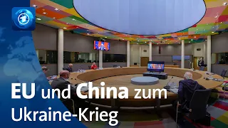 EU und China diskutieren über den Ukraine-Krieg