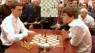 SHOCKING TOUCH MOVE BLUNDER! MAGNUS CARLSEN LOSSES TO BORIS SAVCHENKO |