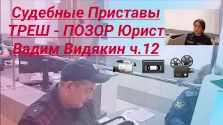 Судебные Приставы ТРЕШ - ПОЗОР Юрист Вадим Видякин ч.12