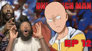 Saitama Vs Boros! | First Time Watching *ONE PUNCH MAN* Ep 12 Reaction