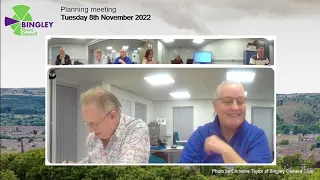 Planning Committee Meeting held on the 8th November 2022