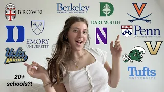 COLLEGE DECISION REACTIONS 2023 | Ivies, UCs, t20s & more!