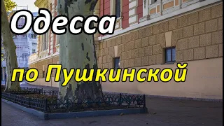 [4K] Пушкинская, Одесса (Walking in Odessa)