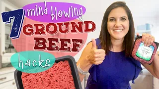 We Tried 7 Mind-Blowing Ground Beef Hacks | Fastest Way to Thaw Ground Beef and More Hacks