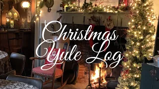 Classic Christmas Music Yule Log Fireplace 90 minutes