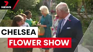 King Charles visits the Chelsea Flower Show | 7 News Australia