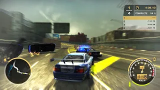 NFS MOST WANTED World Loop w/ Police Pursuit | BMW M3 GTR