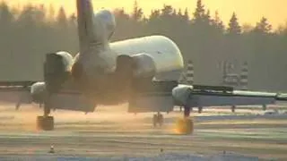 Посадка Ту-154