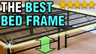 The Best Bed Frame | Raised Folding Metal Heavy Duty Cheap & Easy Bed Frame 2019