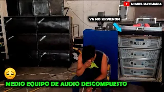 VECINOS NO QUERÍAN QUE TOCÁRAMOS NOS QUITARON LA LUZ Y SE DESCOMPUSO PARTE DEL SONIDO .. MAXIMANIA .