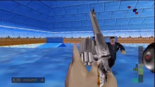 GoldenEye X - N64 - Virtual Reality #3 (M.I.6 Vs JANUS)