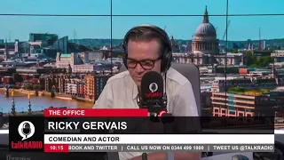 Ricky Gervais talks about the possibility of making The Office during cancel culture