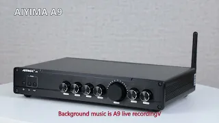 AIYIMA A9 5.1CH Bluetooth 5.0 Power Amplifier