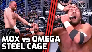 Moxley vs Omega Steel Cage Match Delivers Brutal & Shocking Result