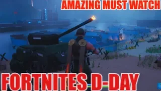 D-DAY Fortnite Creative AMAZING MAP Normandy - BY NATE