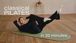 CLASSICAL PILATES WORKOUT in 20 Minutes | Lottie Murphy Pilates