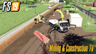 FS19 Public Works Dynamic Plastic Pipes And Hanger Farming Simulator 19 Mining Mods