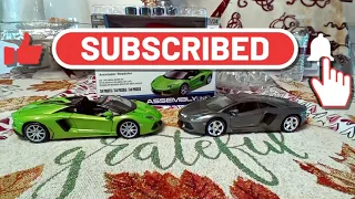 Maisto 1:24 Assemblyline diecast Lamborghini Aventador Roadster build