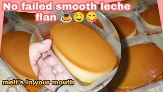 How to make creamy leche flan smooth creamy flan pang negosyo by Kiana Kitchen recipe no failed 🥰