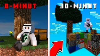 HAR MINUTDA BLOKLAR ALMASHADI SKYBLOCK / MINECRAFT