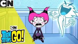 When the Titans Transformed into Ghosts | Halloween | Teen Titans Go! | Cartoon Network UK